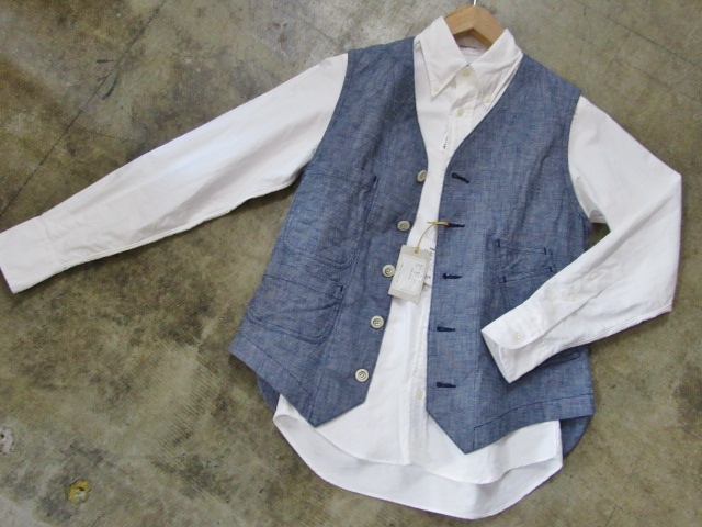 15周年・当店別注 ・・・ Indigo SWEAT S/S TEE By BIRVIN UNIFORM (再!)_d0152280_17382218.jpg
