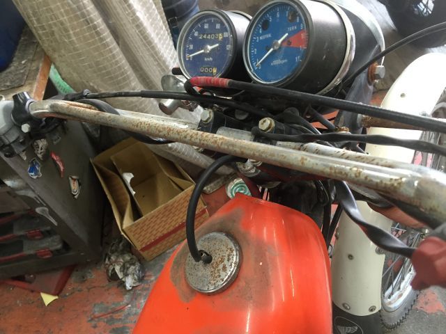 XL125 修理開始_a0164918_19413108.jpg
