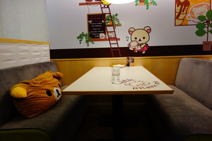 Rilakkuma Café（リラックマカフェ） 拉拉熊咖啡廳　台北市忠孝/カフェ～台湾へ行きタイワーン 3日目 10_a0287336_1825613.jpg