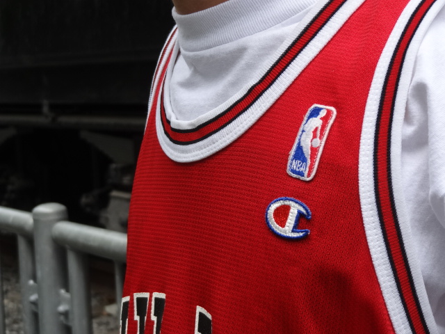 Used Champion Chicago Bulls Basket Jersey！！！_a0221253_19241364.jpg