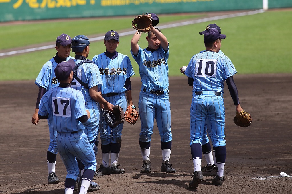 平成２８年度春季京都府高等学校野球大会　京都翔英ｖｓ京都廣学館3_a0170082_21184010.jpg