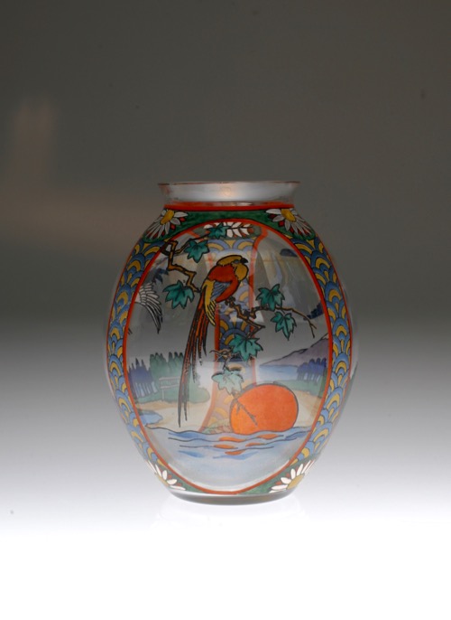 Sevres Enamel Japonesque Vase_c0108595_23313713.jpg