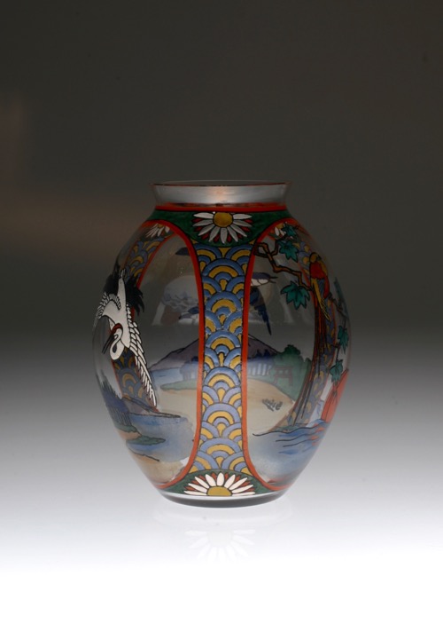 Sevres Enamel Japonesque Vase_c0108595_23331754.jpg