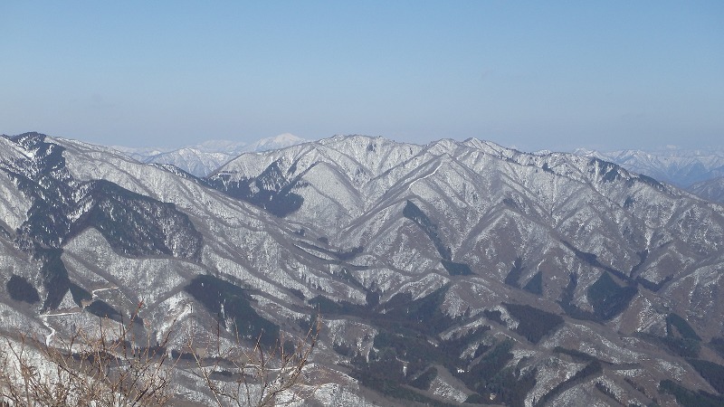 【美濃／虎子(トラス)山】寡雪の冬は“虎の子”の残雪求めてヤブ山彷徨_c0097754_15565414.jpg