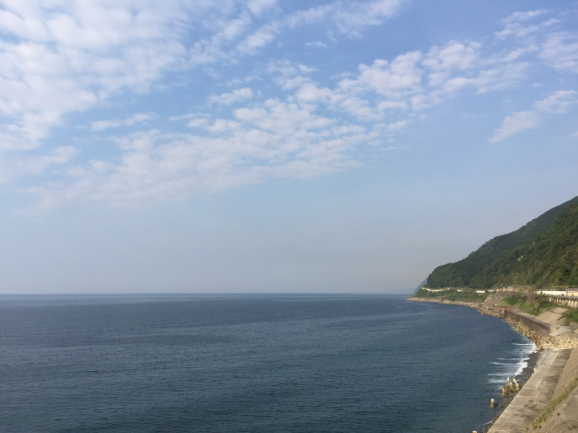 日本海を左手に・・・　2016.5.15_b0002156_09453026.jpg