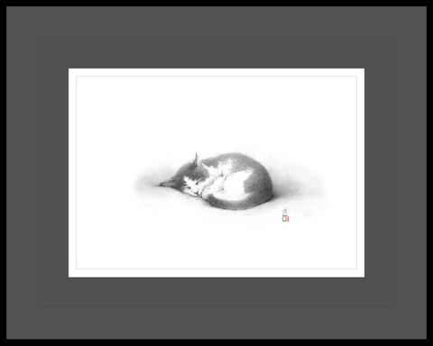 『(ねこ)絵葉書四枚セット(封筒付)』 Ⅱ_f0159856_8401684.jpg