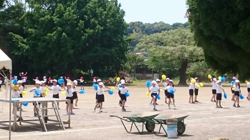 あいうえおんがくダンス練習 城山通信