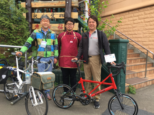 春の折り畳み自転車試乗会 第1弾_d0197762_07511942.jpg