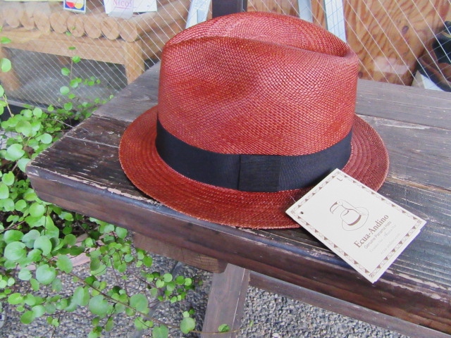 老舗のPanama Hat (STRAW 中折れHAT) By EQUA Andino_d0152280_1828185.jpg