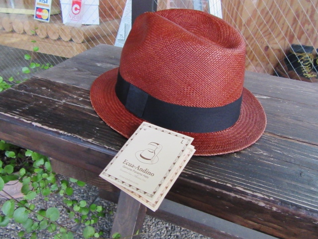 老舗のPanama Hat (STRAW 中折れHAT) By EQUA Andino_d0152280_1829123.jpg