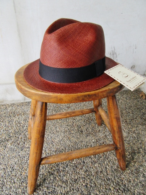 老舗のPanama Hat (STRAW 中折れHAT) By EQUA Andino_d0152280_1835014.jpg