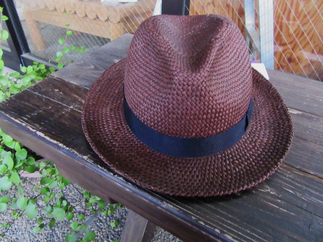 老舗のPanama Hat (STRAW 中折れHAT) By EQUA Andino_d0152280_1962940.jpg