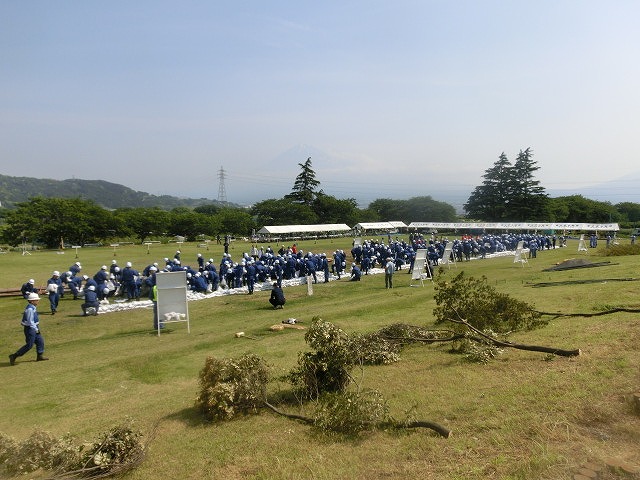 昨年9月の鬼怒川水害を思い出す中での28年度富士市水防訓練_f0141310_75801.jpg