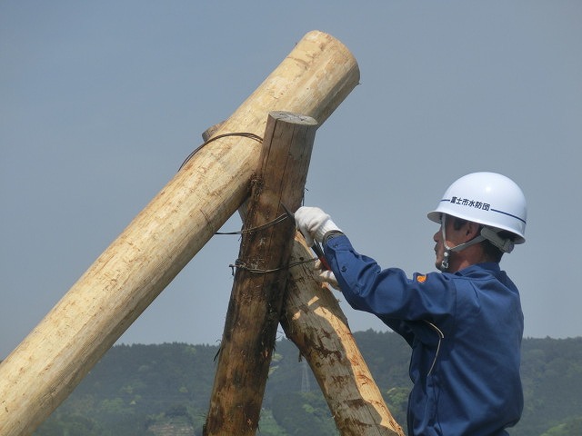 昨年9月の鬼怒川水害を思い出す中での28年度富士市水防訓練_f0141310_822584.jpg