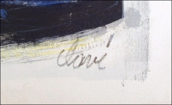 ECOLE de PARIS 1956 ポスター アントニークラーベ