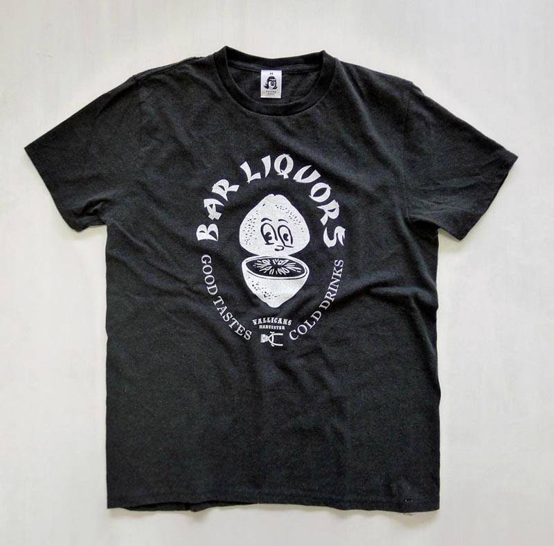 Bar Liquors Tee designed by Jerry UKAI (RE-ISSUE ver.)_a0152253_11421751.jpg