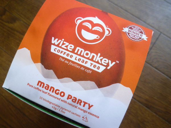 Wize Monkey Coffee Leaf Tea Mango Party_c0152767_21123690.jpg