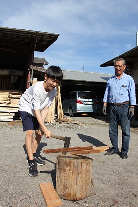 ようこそ！南島原へ～茅ヶ崎中学校 体験中～_a0154879_19332975.jpg