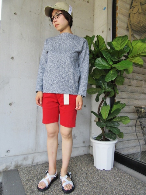 LONG TEE　×　SHORT PANTS　。。。初夏STYLE！★！_d0152280_100293.jpg