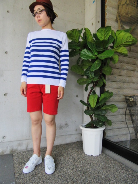 LONG TEE　×　SHORT PANTS　。。。初夏STYLE！★！_d0152280_955861.jpg