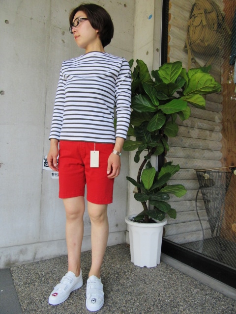 LONG TEE　×　SHORT PANTS　。。。初夏STYLE！★！_d0152280_9562624.jpg