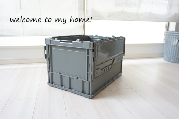 キャンプ用品の収納に良さげ トラスコ中山 折りたたみコンテナ Welcome To My Home キャンプ用品の収納に良さげ トラスコ中山 折りたたみコンテナ Welcome To My Home