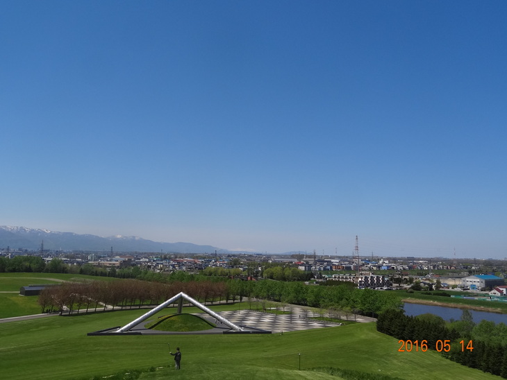 モエレ沼でノルディック！