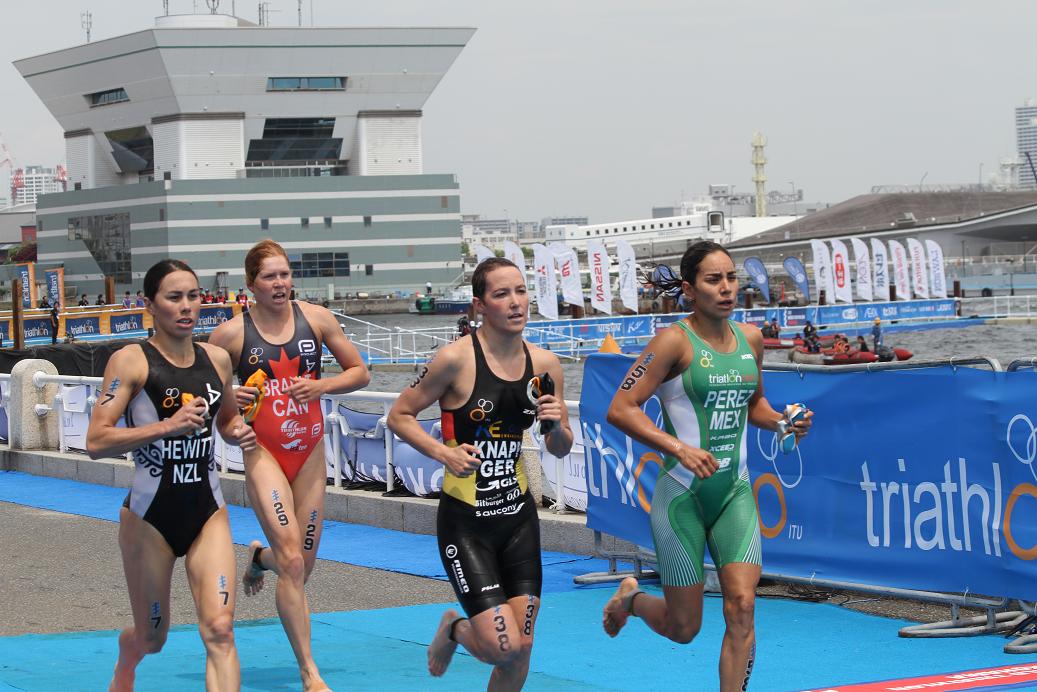 2016世界トライアスロンシリーズ横浜大会 高校球児の青春画像