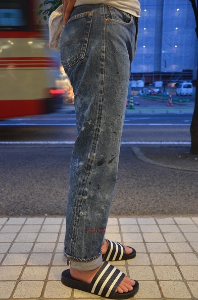 Levis 501 Redline denim pants。_b0138479_16501950.jpg