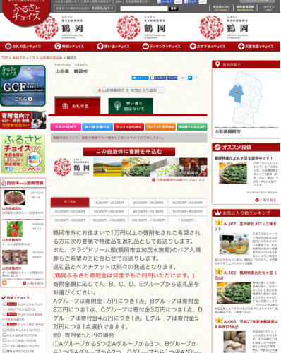 鶴岡市のふるさと納税の現状。_c0218496_15302400.jpg