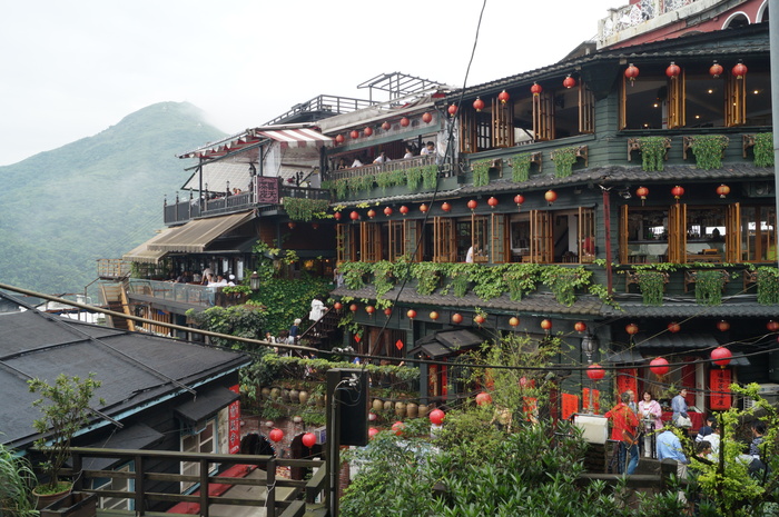 猫まみれ台湾旅行　その１４　九份　④豎崎路と阿妹茶酒館_b0063958_752189.jpg