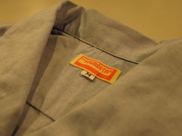 \"SOURCE-TAP × TheThreeRobbers OPEN COLLAR SHIRTS\"ってこんなこと。_c0140560_10172292.jpg