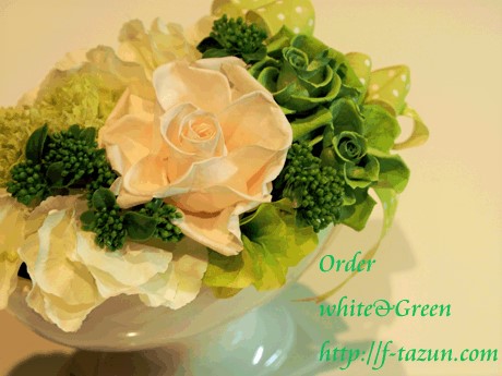 【White/Green/Farewell Thanking】_d0144095_222401.jpg