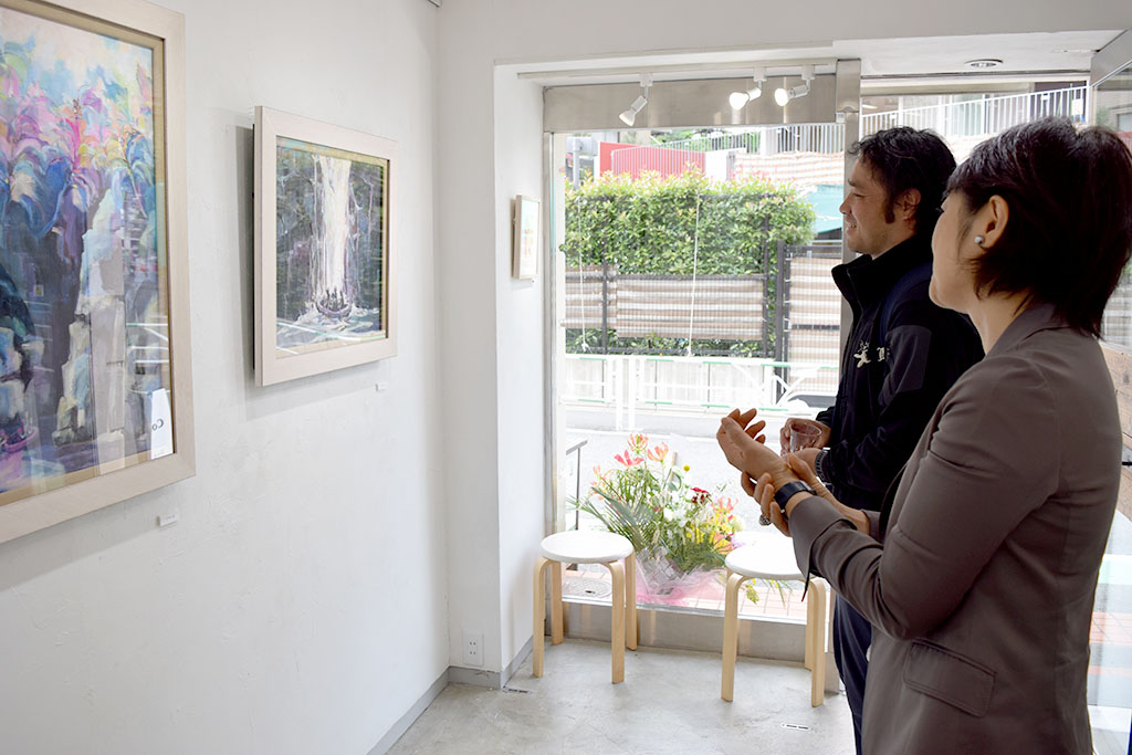 神山真理 展 「 Bali colours 」@5日目_e0272050_12241689.jpg