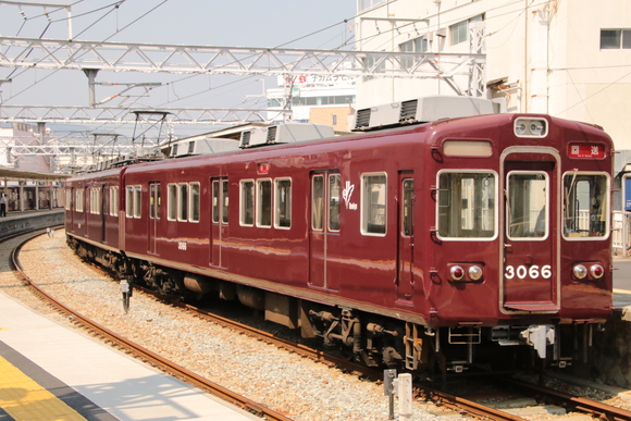 阪急3066F 車両取り換え・・_d0202264_1774298.jpg