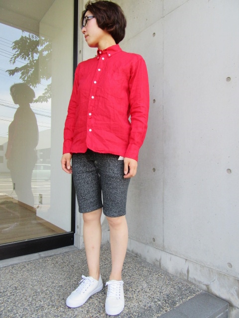 「赤」LINEN B/D SHIRTS ･･･ By James Mortimer_d0152280_057037.jpg