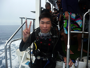 ダイバー誕生。_f0144385_20445491.jpg