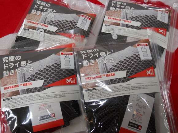 ミレー　ドライナミックメッシュW’s入荷！