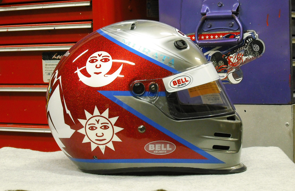 BELLヘルメット謹製KF3をペイントしてみた。_d0130115_16121925.jpg