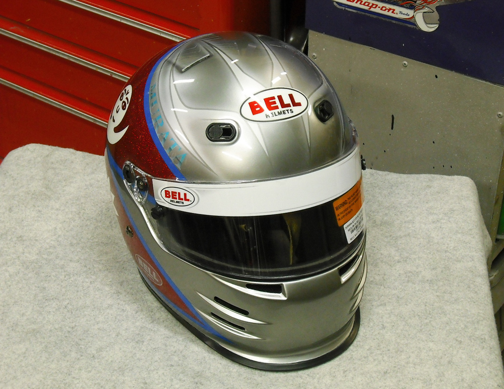BELLヘルメット謹製KF3をペイントしてみた。_d0130115_16571411.jpg