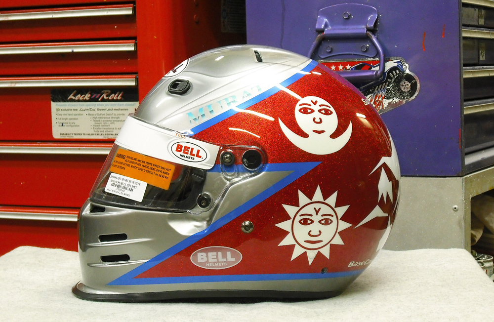 BELLヘルメット謹製KF3をペイントしてみた。_d0130115_1694089.jpg