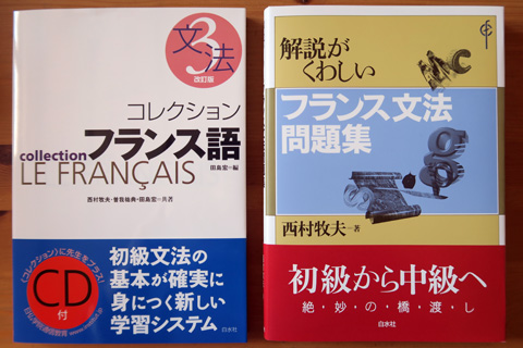 語学本選び買ったら開いて学べ、日本語・フランス語で初級から中級へ JLPT N3 & DELF B1_f0234936_781352.jpg