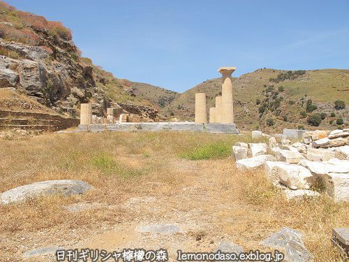 古代カルテアのアテナ神殿　ケア島_c0010496_18182319.jpg