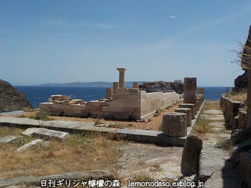 古代カルテアのアテナ神殿　ケア島_c0010496_18303727.jpg