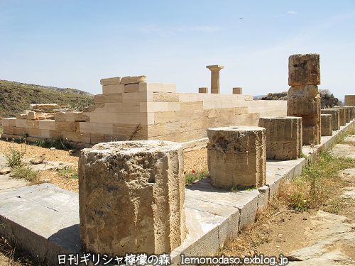 古代カルテアのアテナ神殿　ケア島_c0010496_18304734.jpg