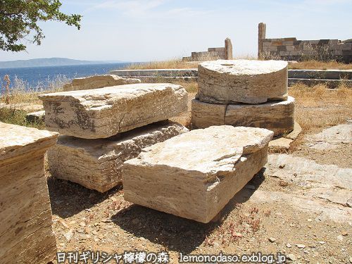 古代カルテアのアポロン神殿　 ケア島_c0010496_23080413.jpg