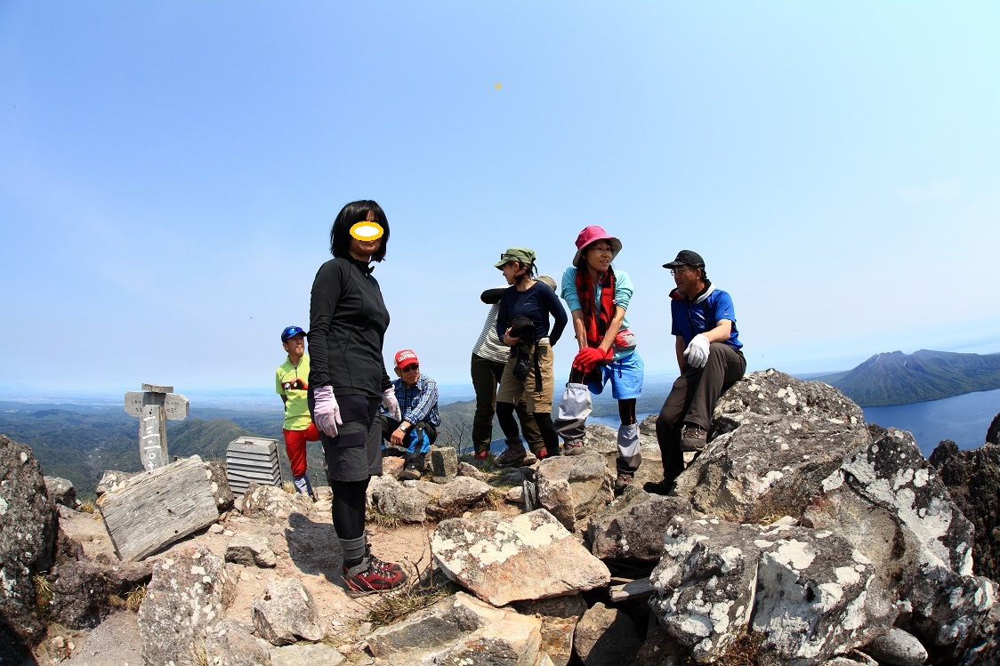 恵庭岳、5月21日－同行者からの写真－_f0138096_957121.jpg