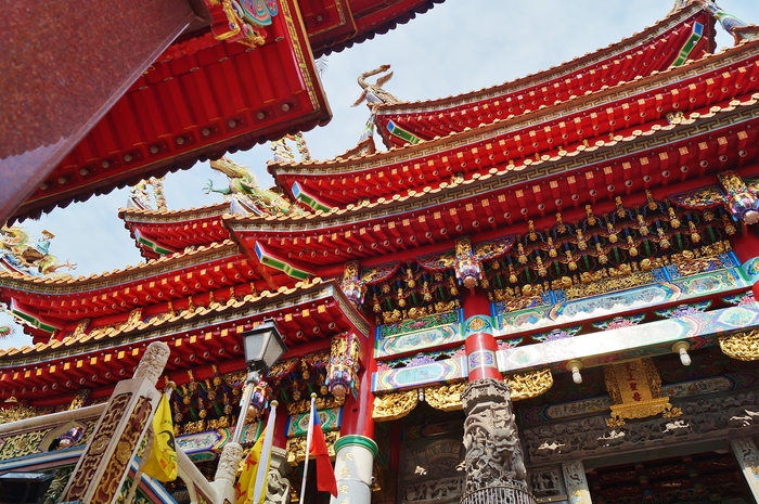猫まみれ台湾旅行　その１８　三重義天宮と寺猫_b0063958_1949186.jpg