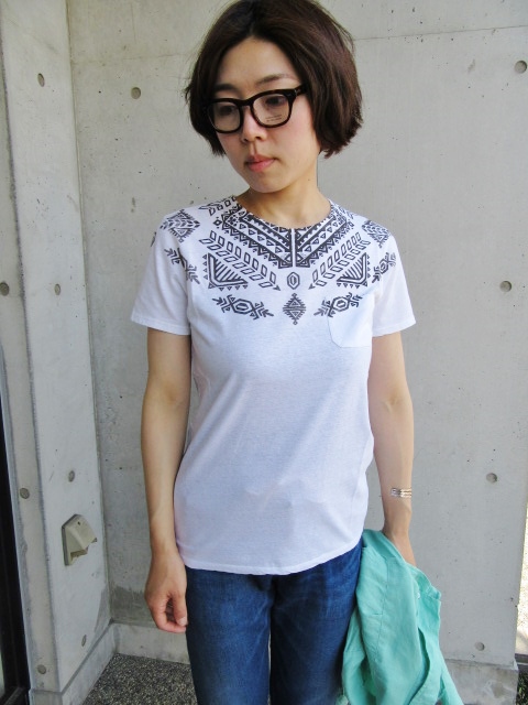 WOOL & Co. PRINT TEE 。。。大人です♪_d0152280_10472381.jpg