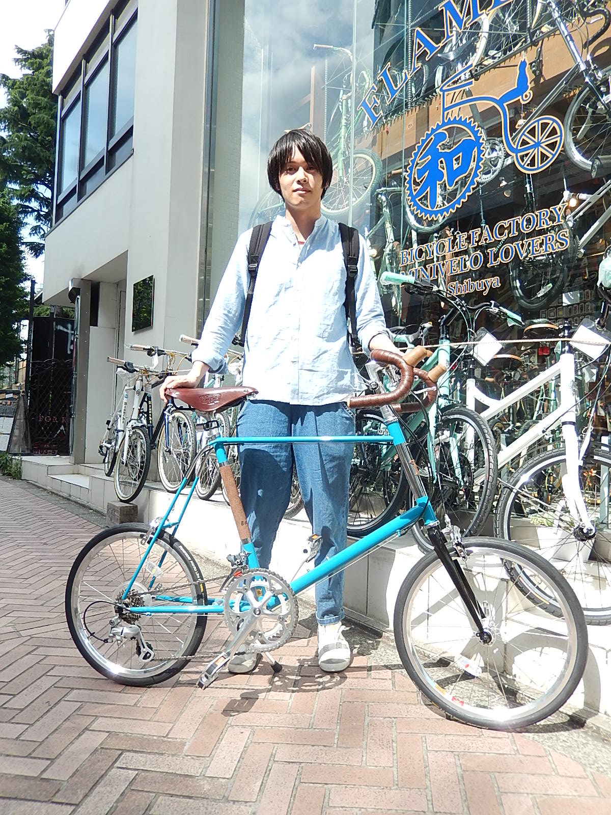 5月26日　渋谷　原宿　の自転車屋　FLAME bike前です_e0188759_17133862.jpg